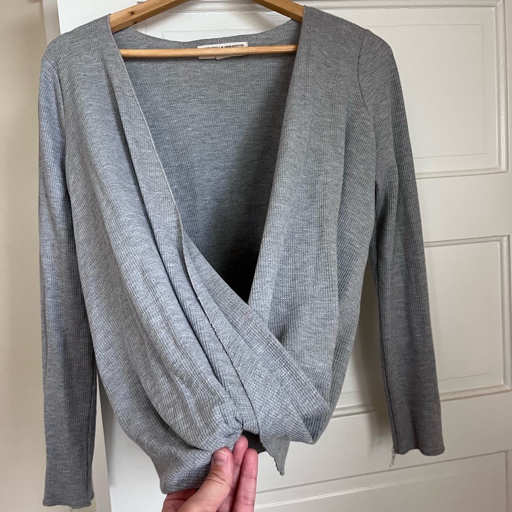Urban outfitters wrap long sleeve